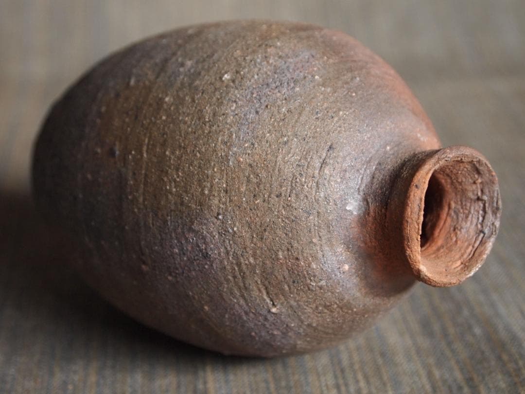 希少作☆前嶋 五一郎【義弟：原田拾六】☆備前≪窯変