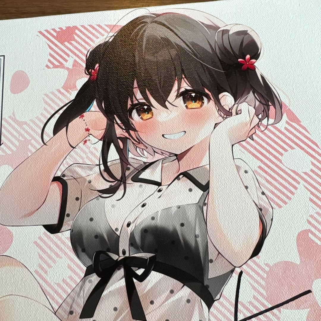 すいみゃ fanbox限定 サイン キャンバスアート