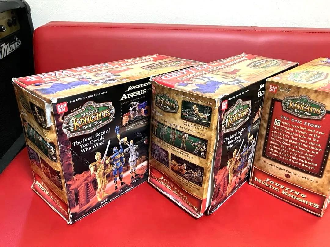 【超レア物 ミスティックナイツ 4箱セット 中身未使用 アクションフィギュア】