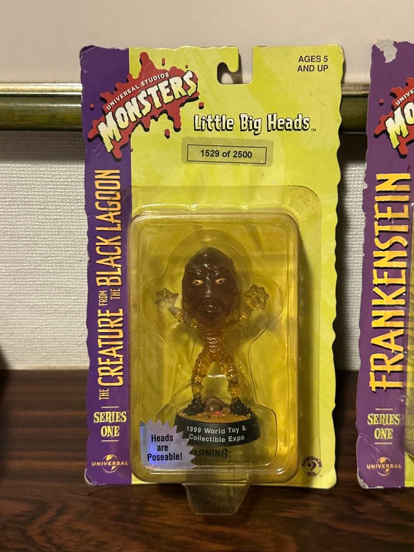 リトルビックヘッド　大アマゾンの半魚人 フランケンシュタイン2点セット