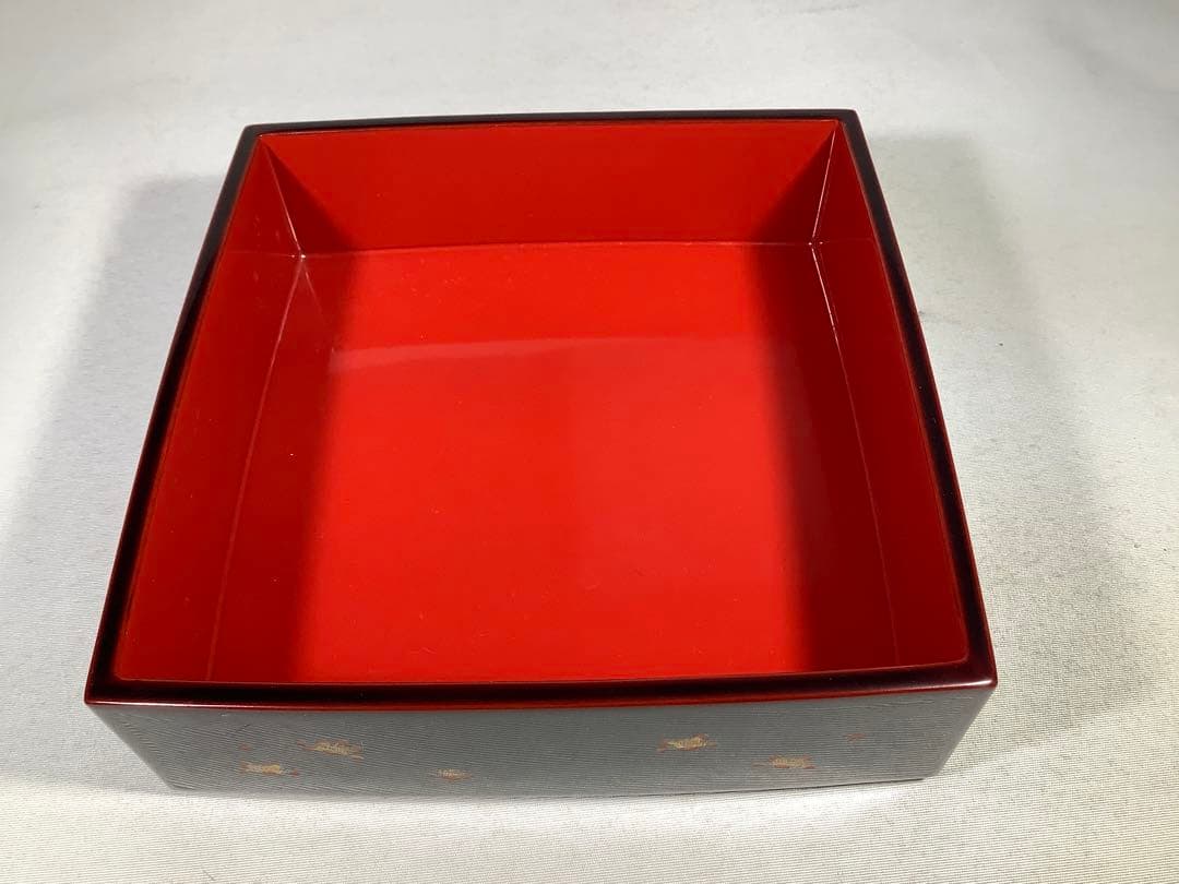 輪島塗　重箱　三段重　漆器　茶道具　送料無料