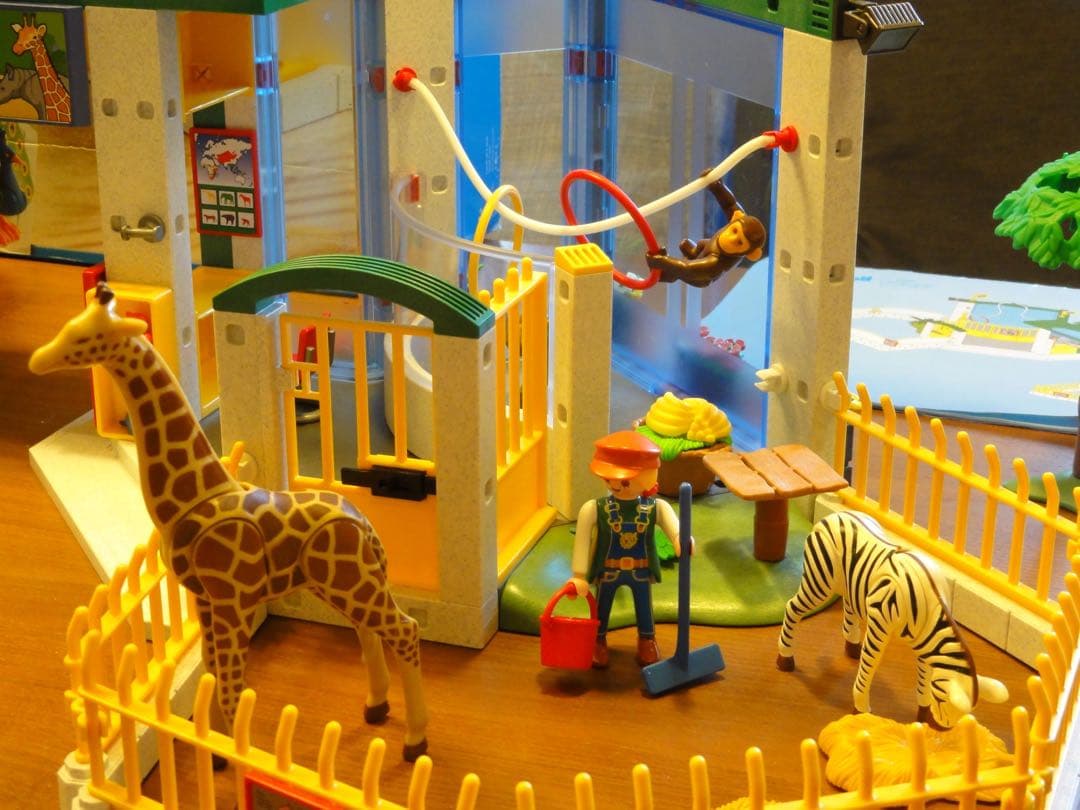 プレイモービル 動物園セット＋動物セット【3240】【4922】【4931】