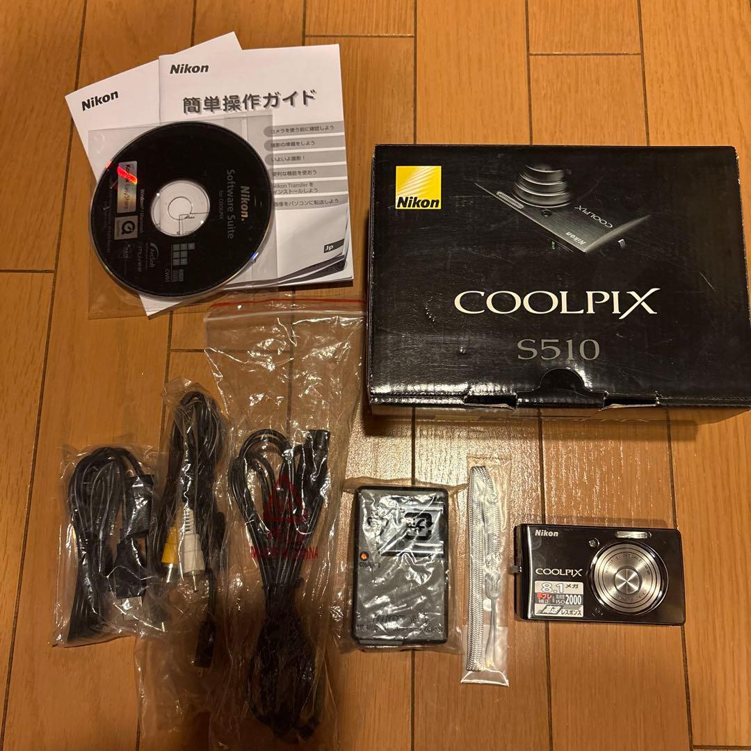 未使用 COOLPIX S510 8.1メガピクセル コンパクトカメラ Amazon Canada: Nikon Coolpix S51 8.1MP Digital Camera with 3X