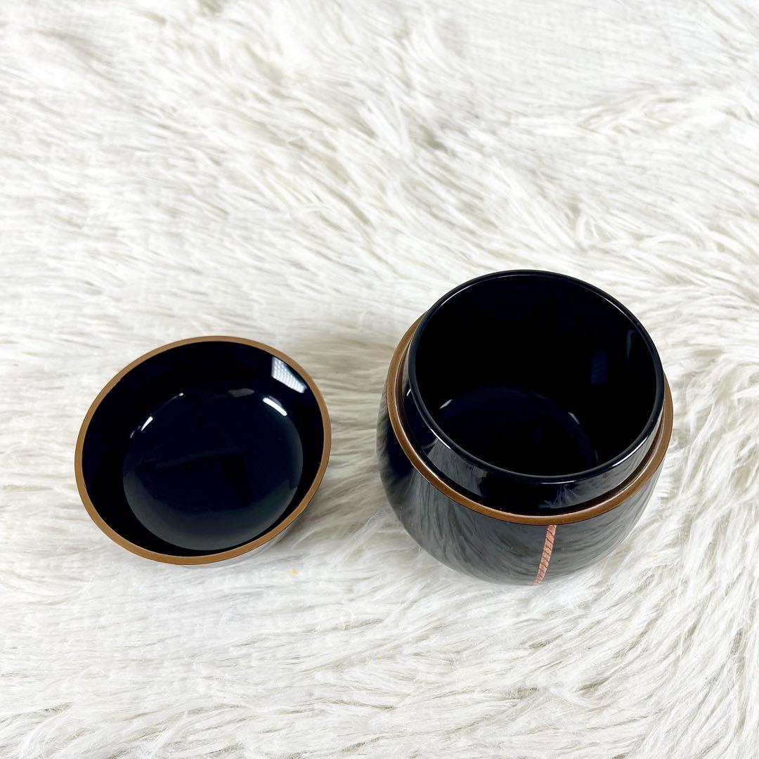 極美品 清瀬一光作 棗 結び前檜 零 茶道具