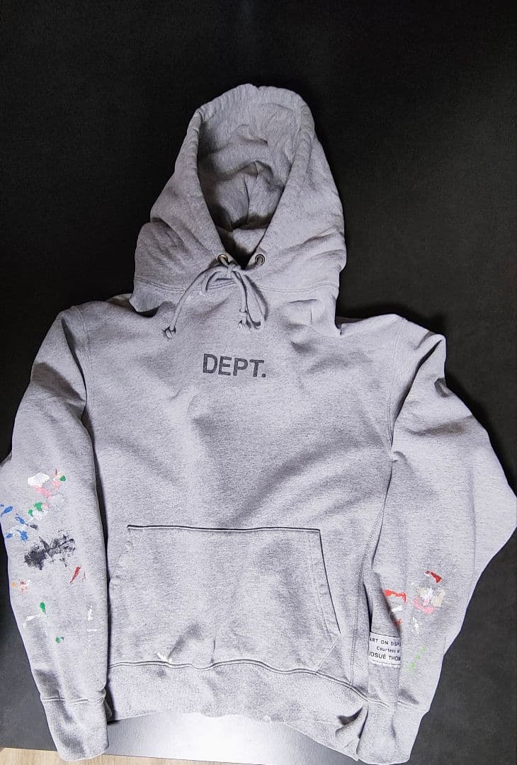 【レア】gallery dept　バックステンシル　パーカー　XL