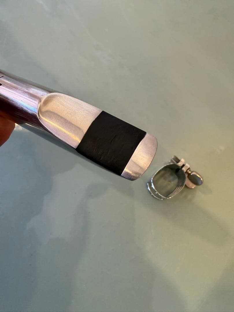 Bechler バリトンサックス メタルマウスピース 開き120〜125