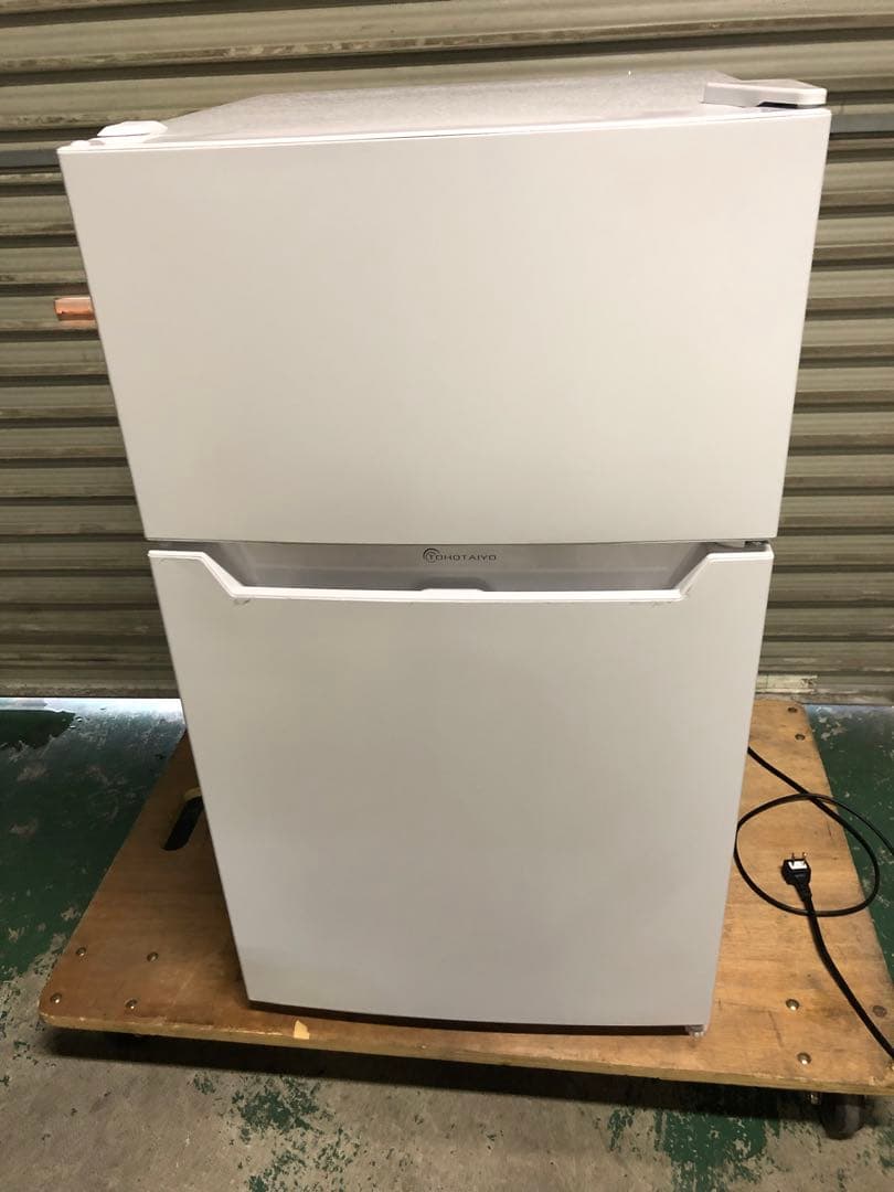 10r38 美品 2024年製 87L 冷蔵庫 TH-87L2-WH 一人暮らし