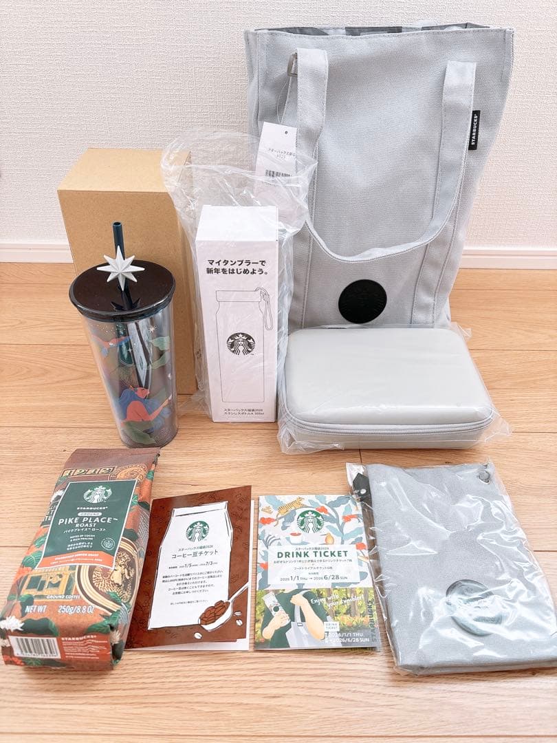 スターバックス スタバ 福袋 2026 抜き取りなし8点セット - メルカリ