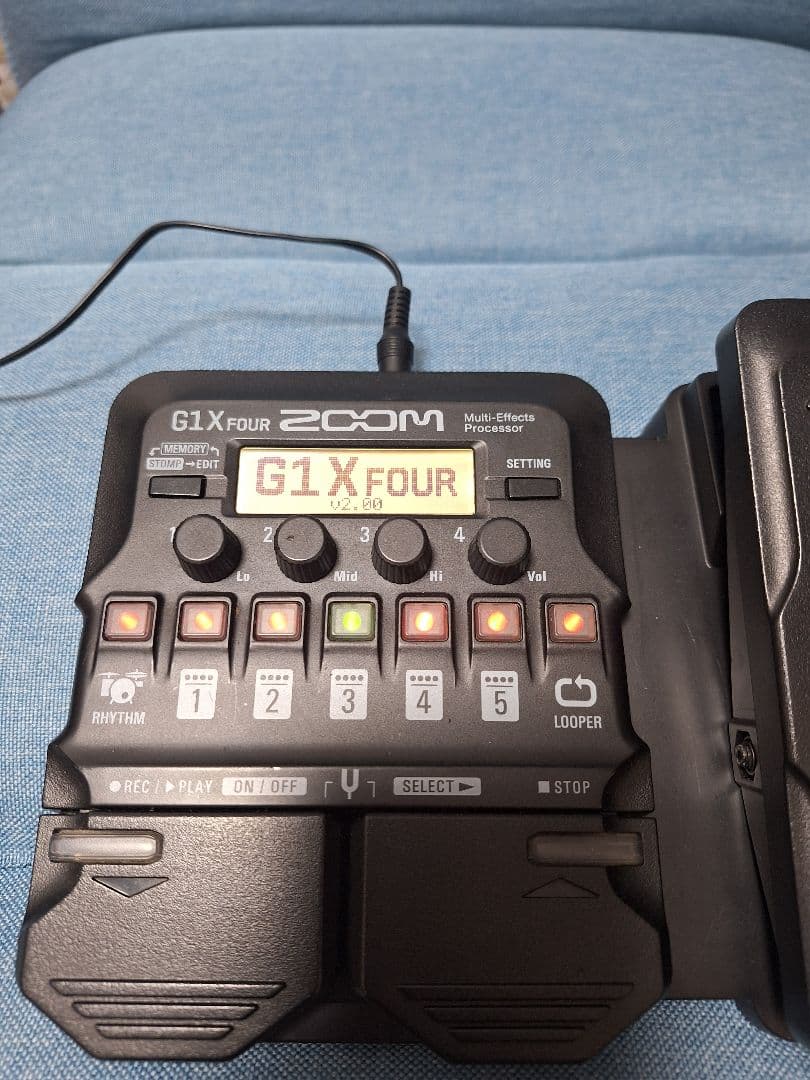 ZOOM G1X FOUR マルチエフェクター アダプター・説明書付