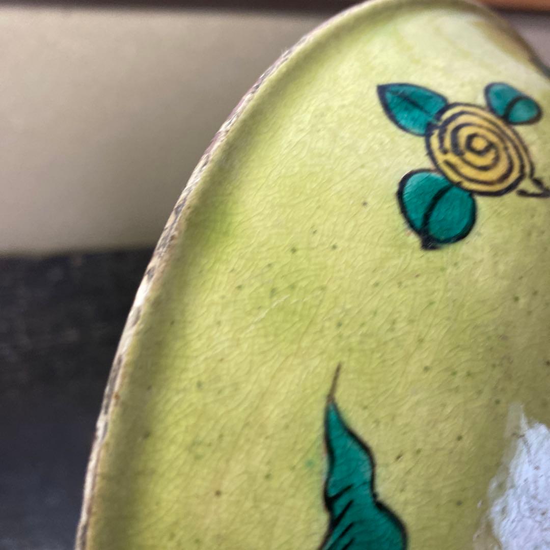 青手古九谷中皿