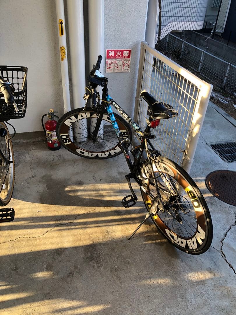 スポーツタイプの自転車
