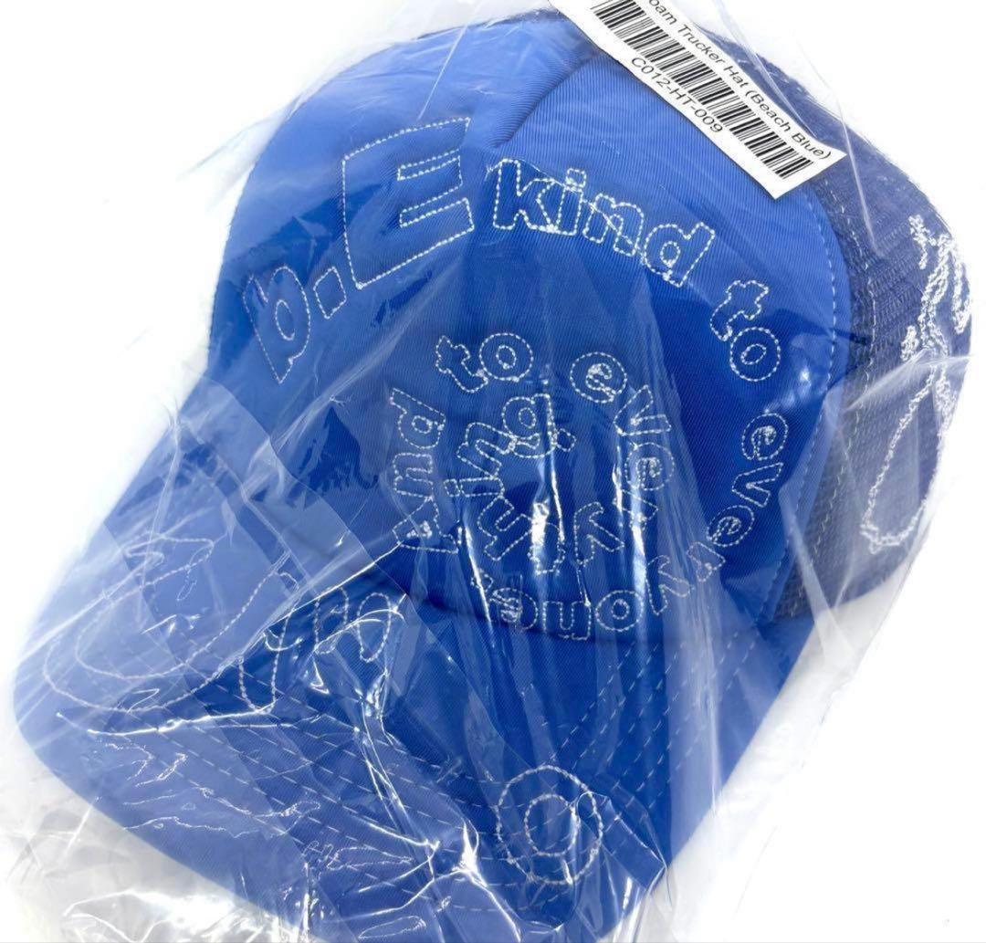 b.Eautiful メッシュキャップ Trucker cap blue - メルカリ