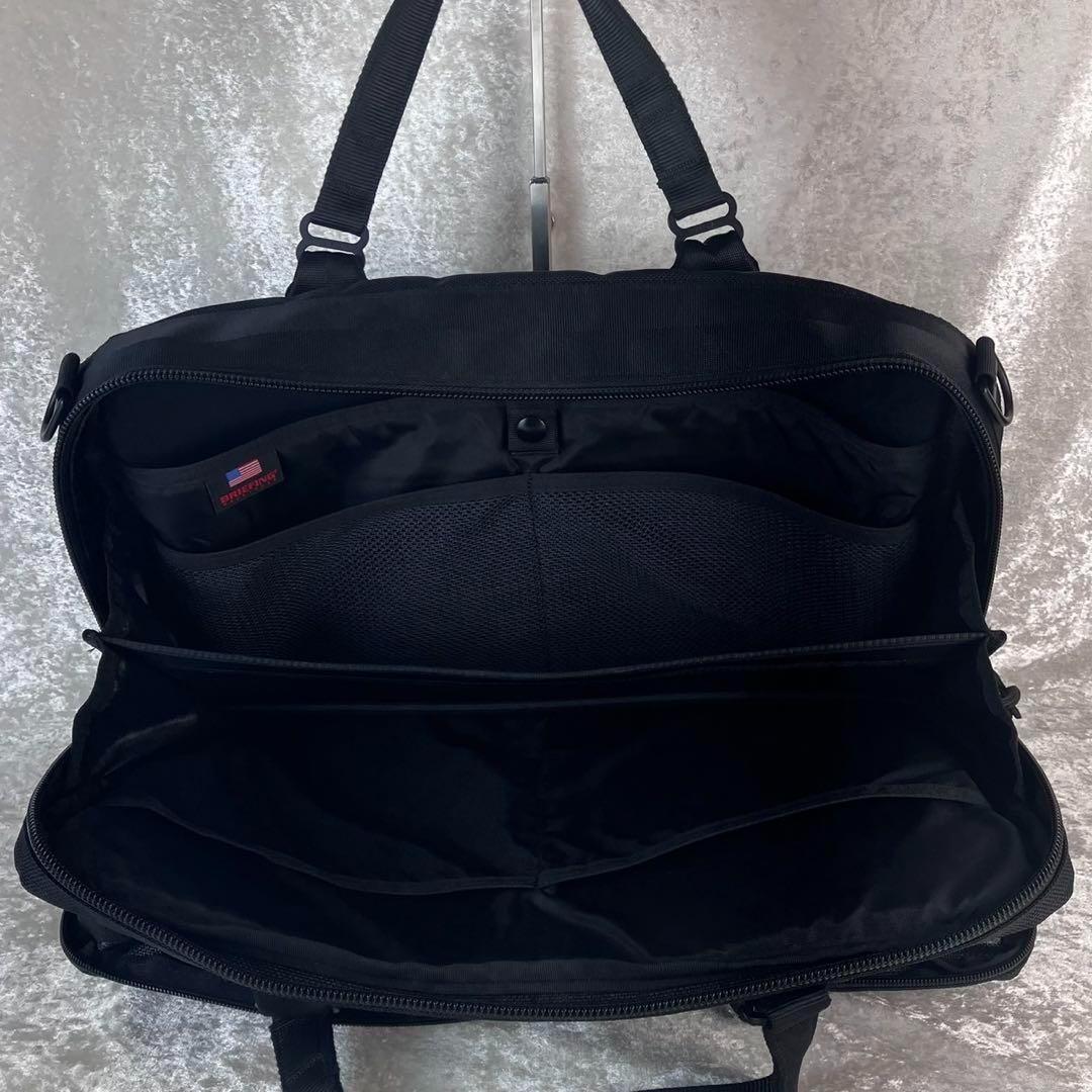 現行 極美品 ブリーフィング モバイルライナー16 ブラック 2way 通勤