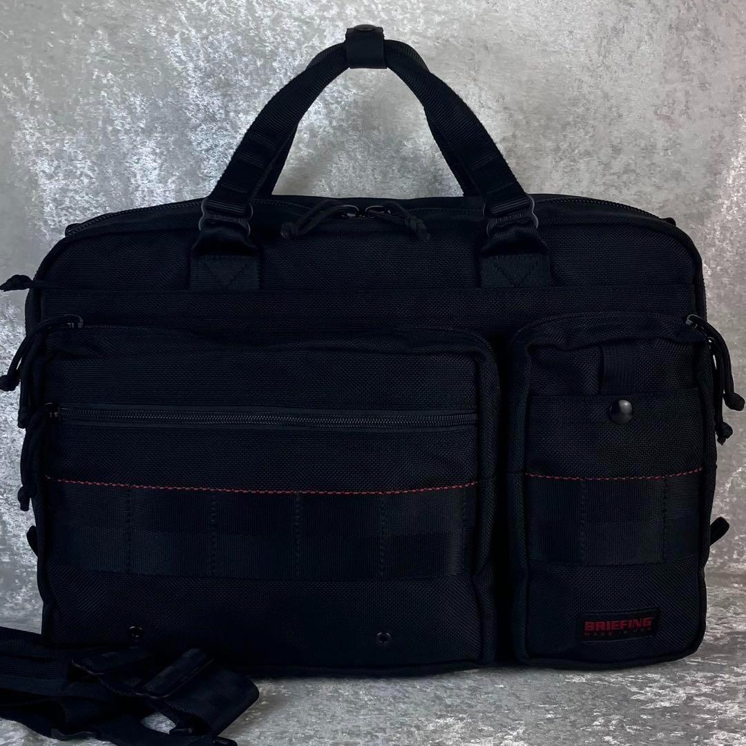 現行 極美品 ブリーフィング モバイルライナー16 ブラック 2way 通勤