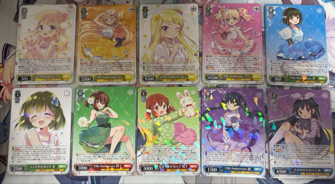 ヴァイスシュヴァルツ きんいろモザイク RR以下4コン - メルカリ