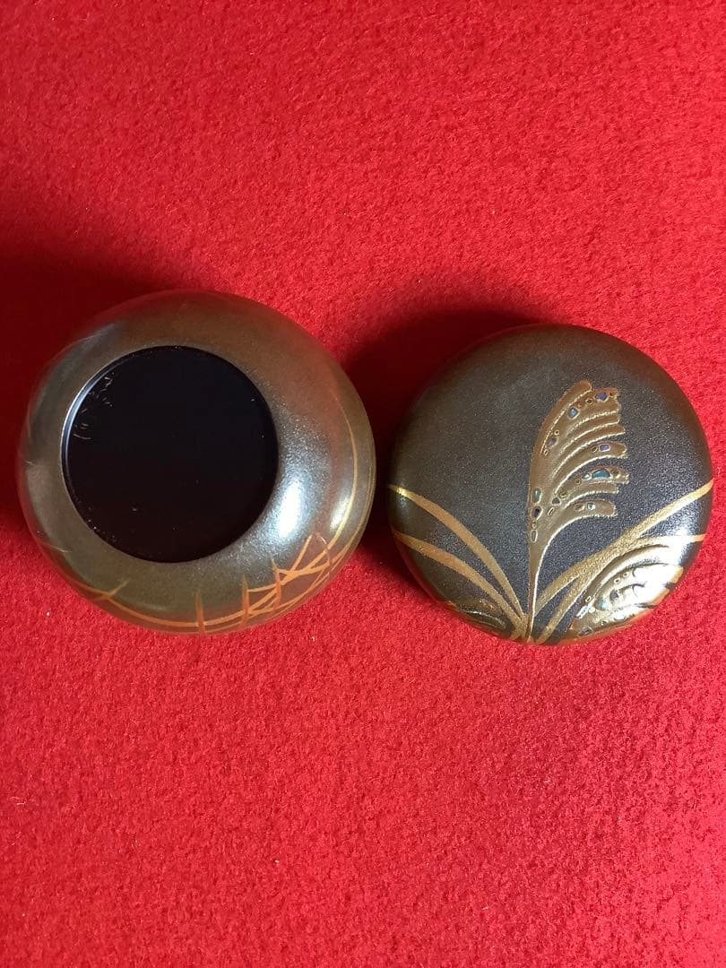 大棗芒蒔絵華正造【中古美品】