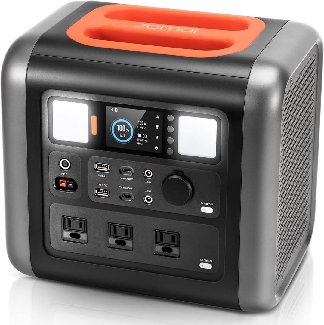 70mai Tera 1000 ポータブル電源 1000Wh 大容量 Amazon.co.jp: 70mai Tera 1000 ポータブル電源 1000Wh 大容量