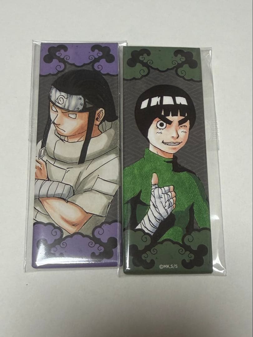 NARUTO 絵札缶バッジコレクション ジャンプフェスタ 日向ネジ ロック