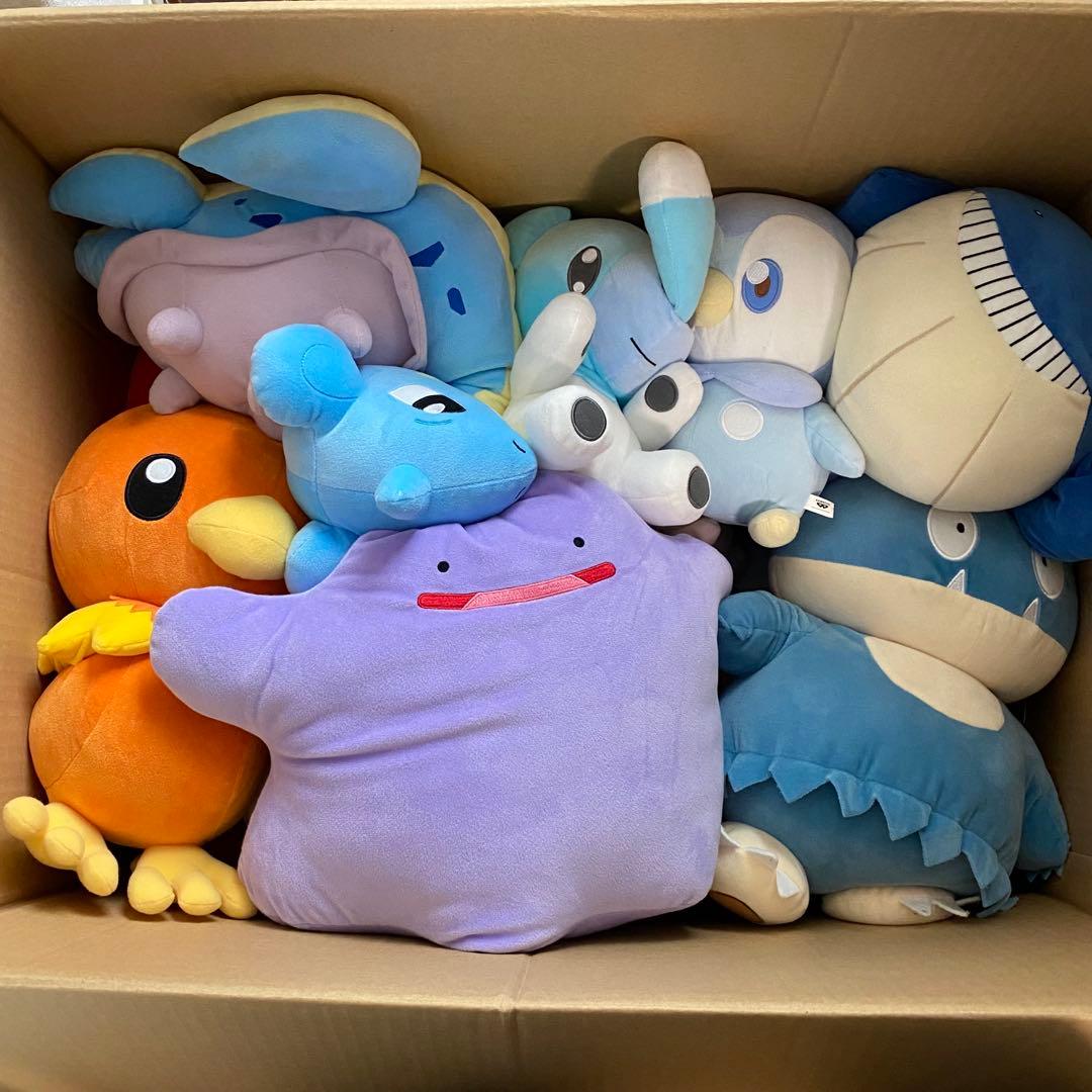 激安‼️《ポケモン/ポケットモンスター》大きい ぬいぐるみ まとめ売り 計27個
