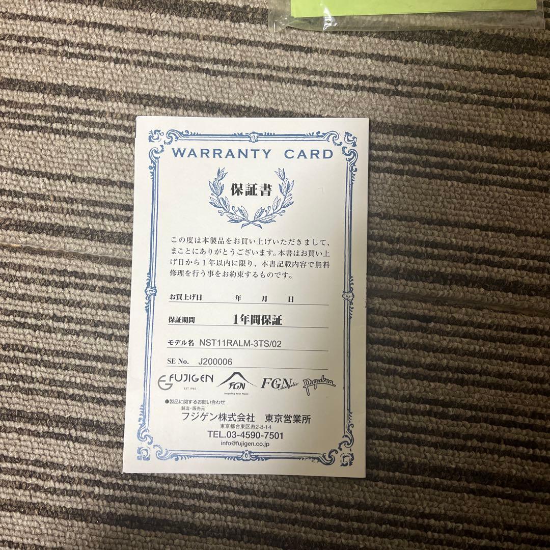 NST11 RALM-3TS/02 フジゲン（FGN） 55000円明日まで - メルカリ