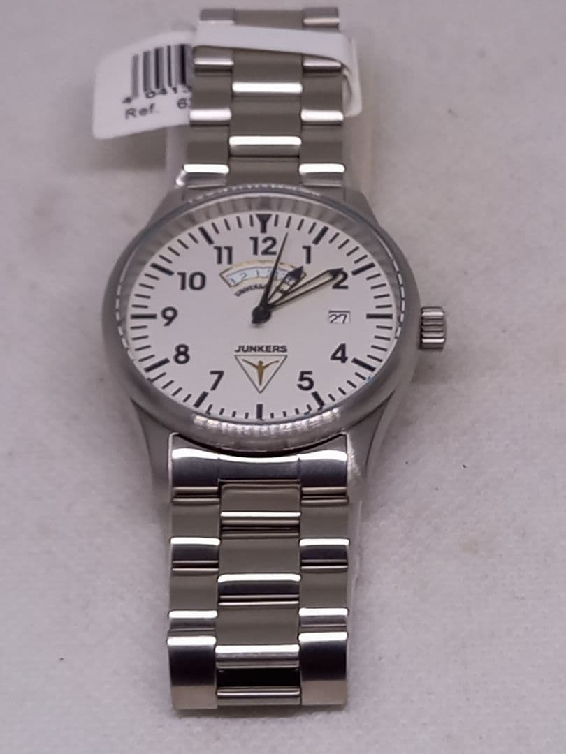JUNKERS　 GMT　デイト　腕時計 パイロット新品未使用