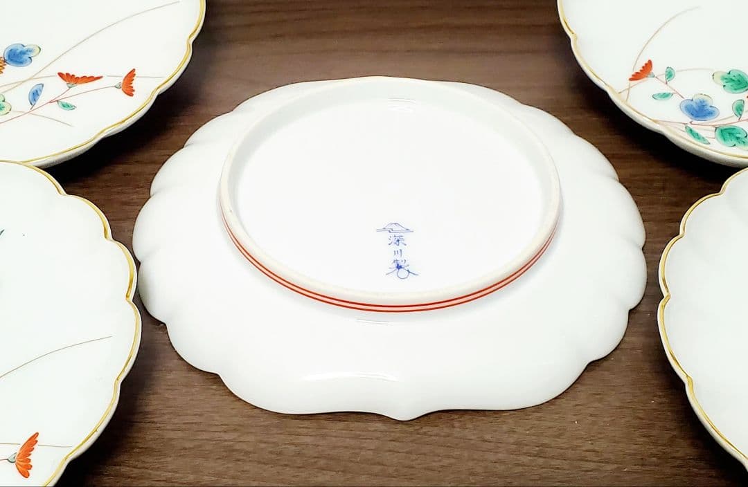 染錦金彩鳳凰 菊割取皿 | 有田焼 深川製磁｜公式オンライン