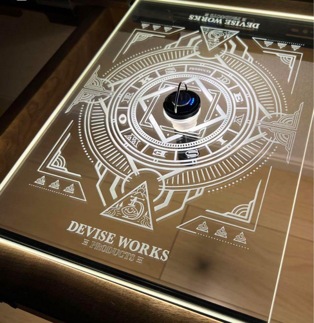 非売品 deviseworks IGT cristal glass plate