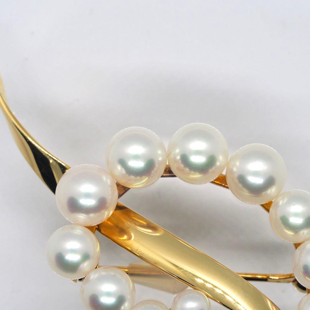 愛子さまご使用モデル【現行品】MIKIMOTO ミキモト K18 ブローチ