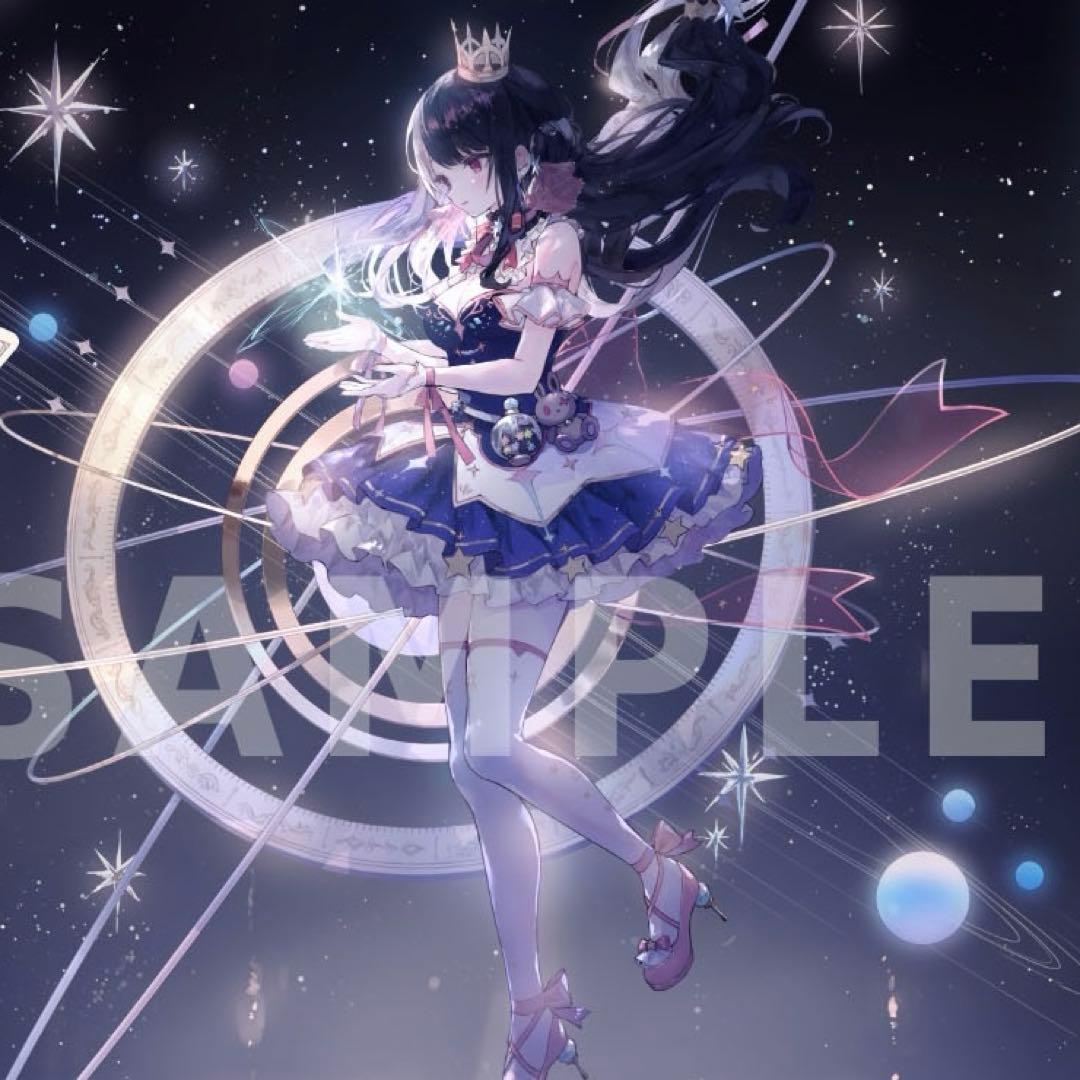 新品未使用 にじさんじ 夜見れな ラバーマット プレイマット デスクマット