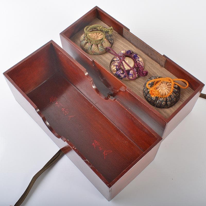 茶道具 備前焼 茶入 仕覆三点付 表千家十一代碌々斎極め