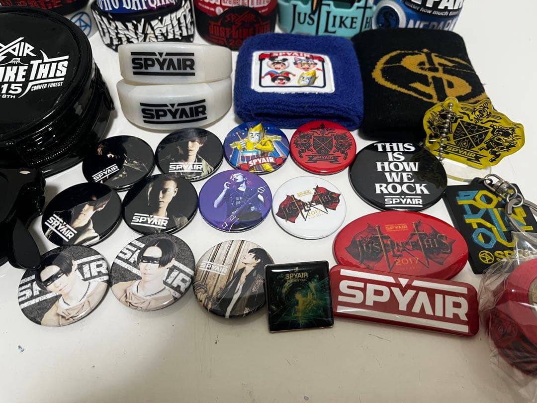 SPYAIR 【レアモノあり】ラバーバンド24個 バッジ セット