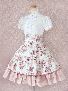 ヴィクトリアンメイデン　ロココブーケ　スカート