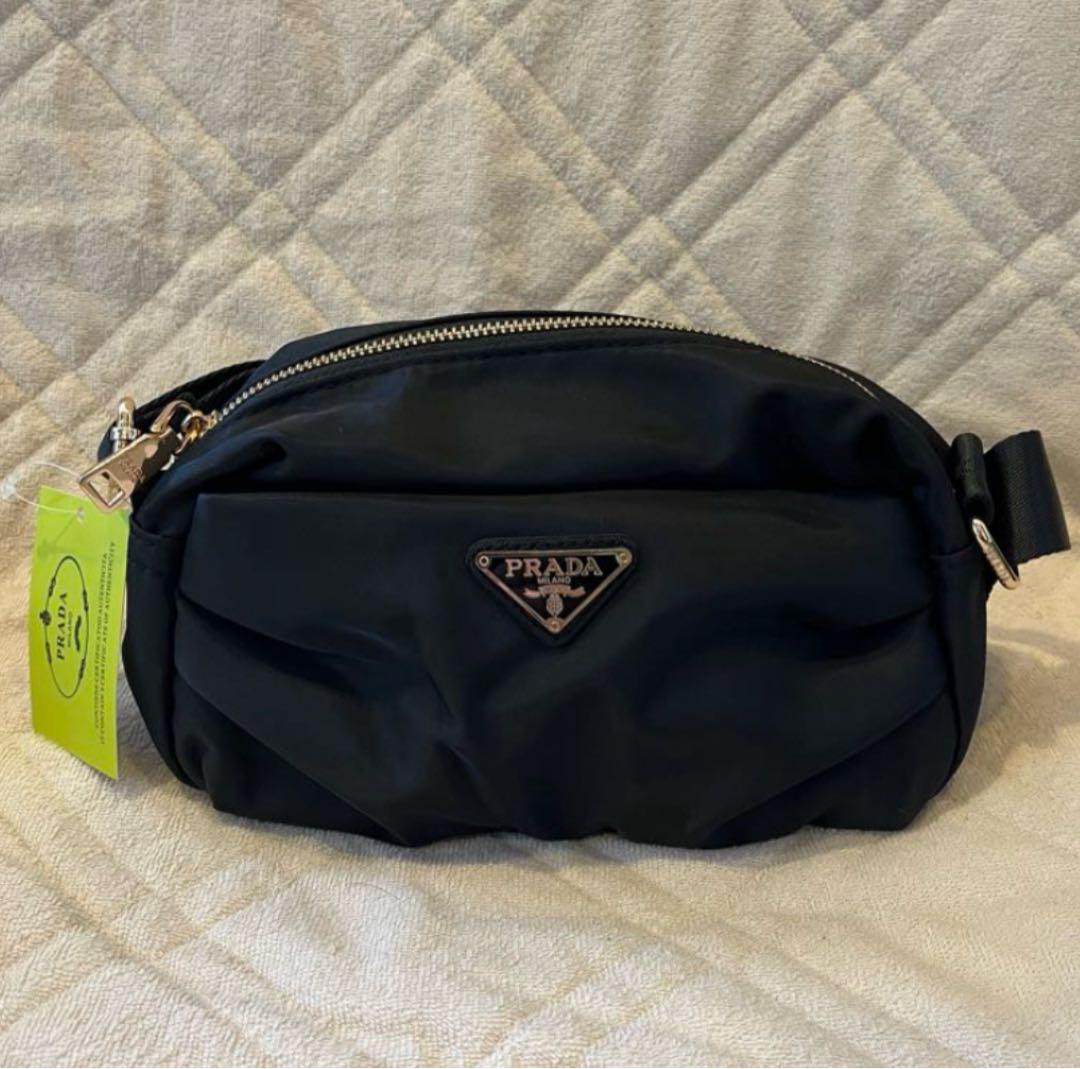 PRADA プラダ ノベルティ ミニショルダー バッグ ブラック 新品