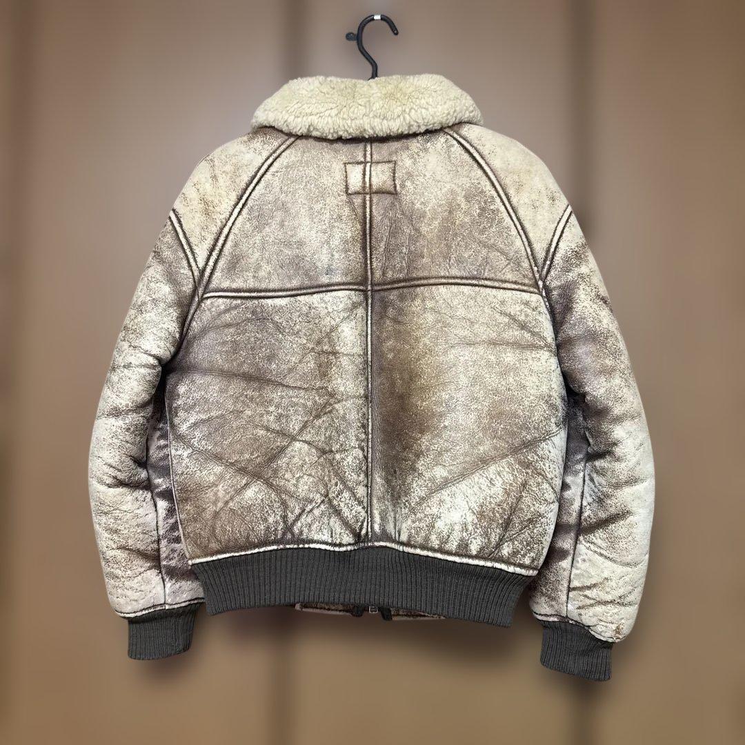 B-6 フライトジャケット 40 ビンテージ加工