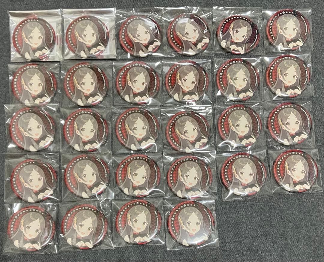 学園アイドルマスター　カラオケの鉄人コラボ　缶バッジ　等身　倉本千奈　28個 学園アイドルマスター カラオケの鉄人コラボ 缶バッジ 等身 倉本千奈