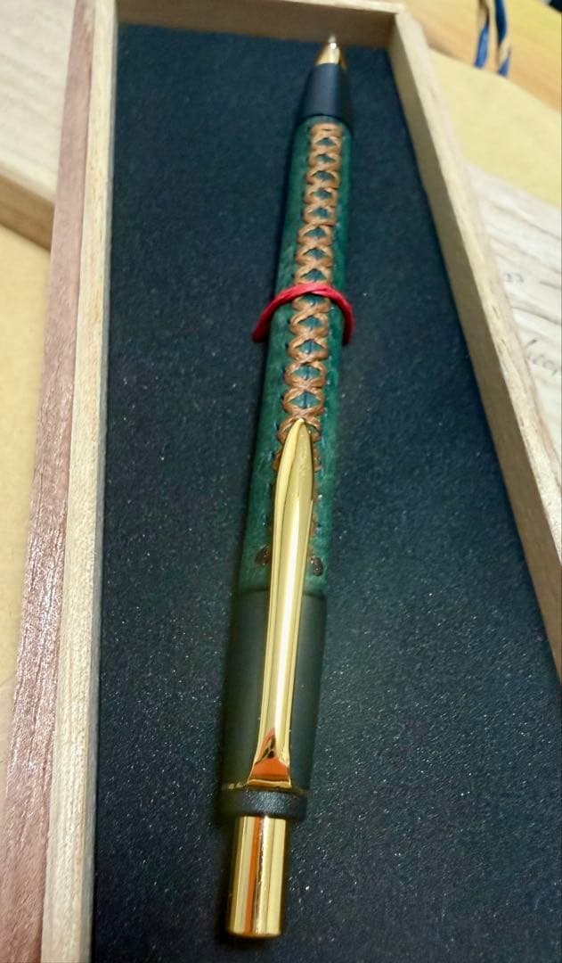 シックザール schicksa 革軸ペン【プエブロペトローリオ】シャープペンシル