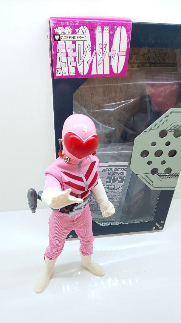 約30cm可動♥️RAH④♦️モモレンジャー(改)✨昭和/特撮/メディコムトイ☆