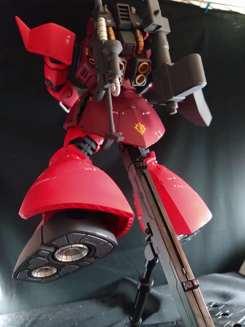 MG 1/100 MS-14B シャア専用 ゲルググ 改修塗装済完成品 MG 1/100 MS