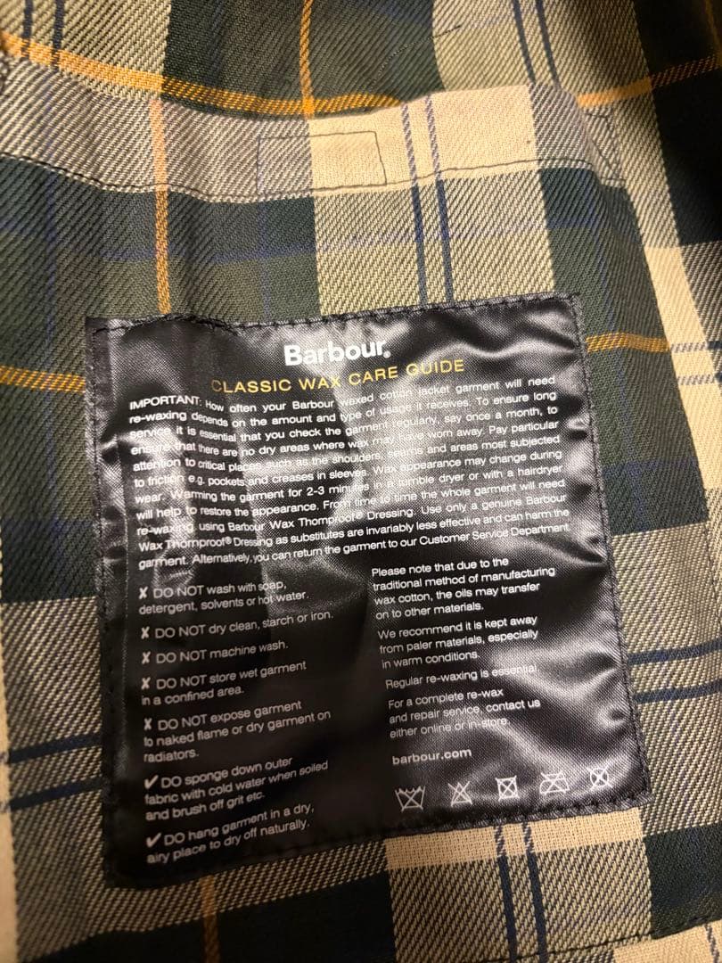 週末限定セールBARBOUR BEDALE ビデイルジャケットオーバーサイズ42