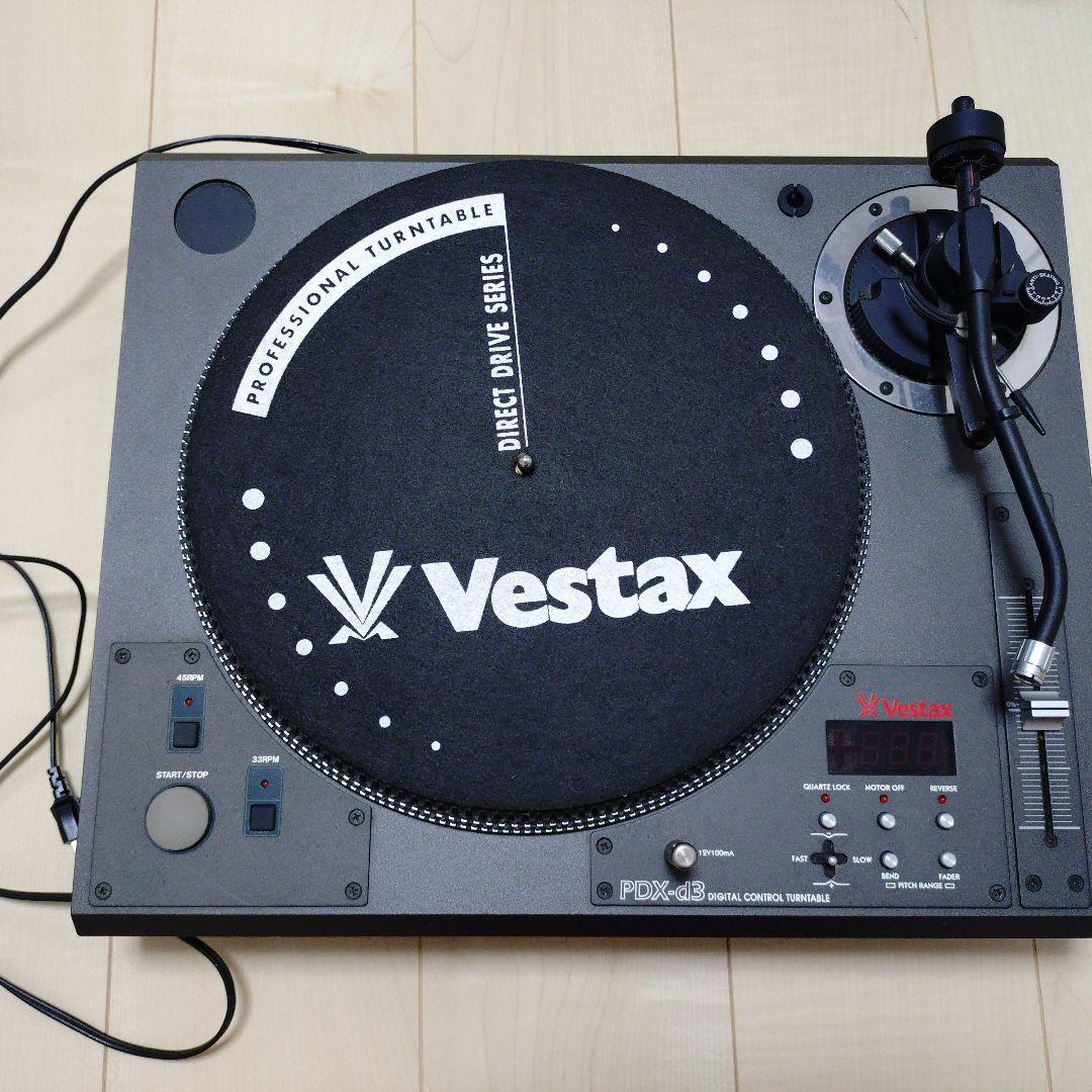 PDX-D3 ターンテーブル VESTAXターンテーブル レビュー｜PDX-D3