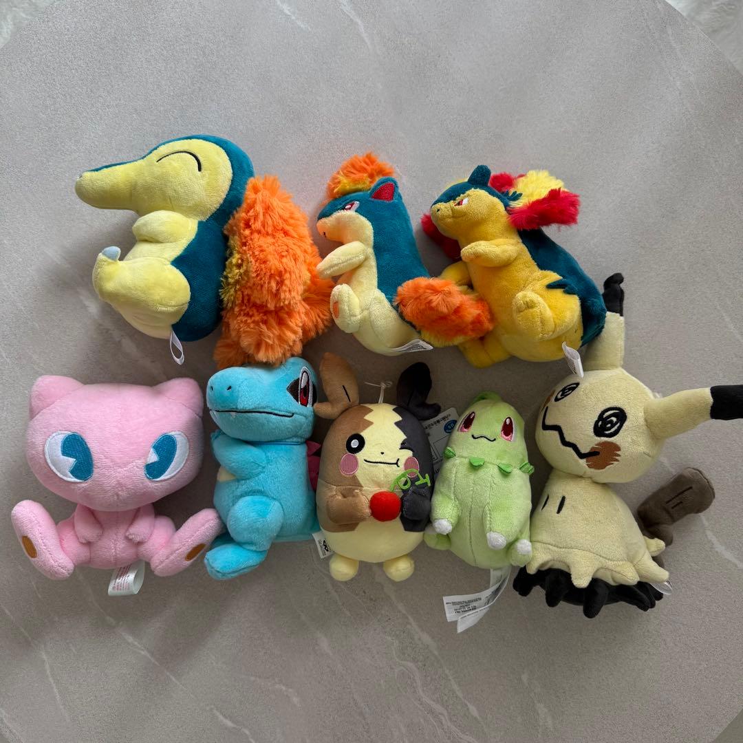 まとめ売り❗️ポケモン ぬいぐるみ8点セット