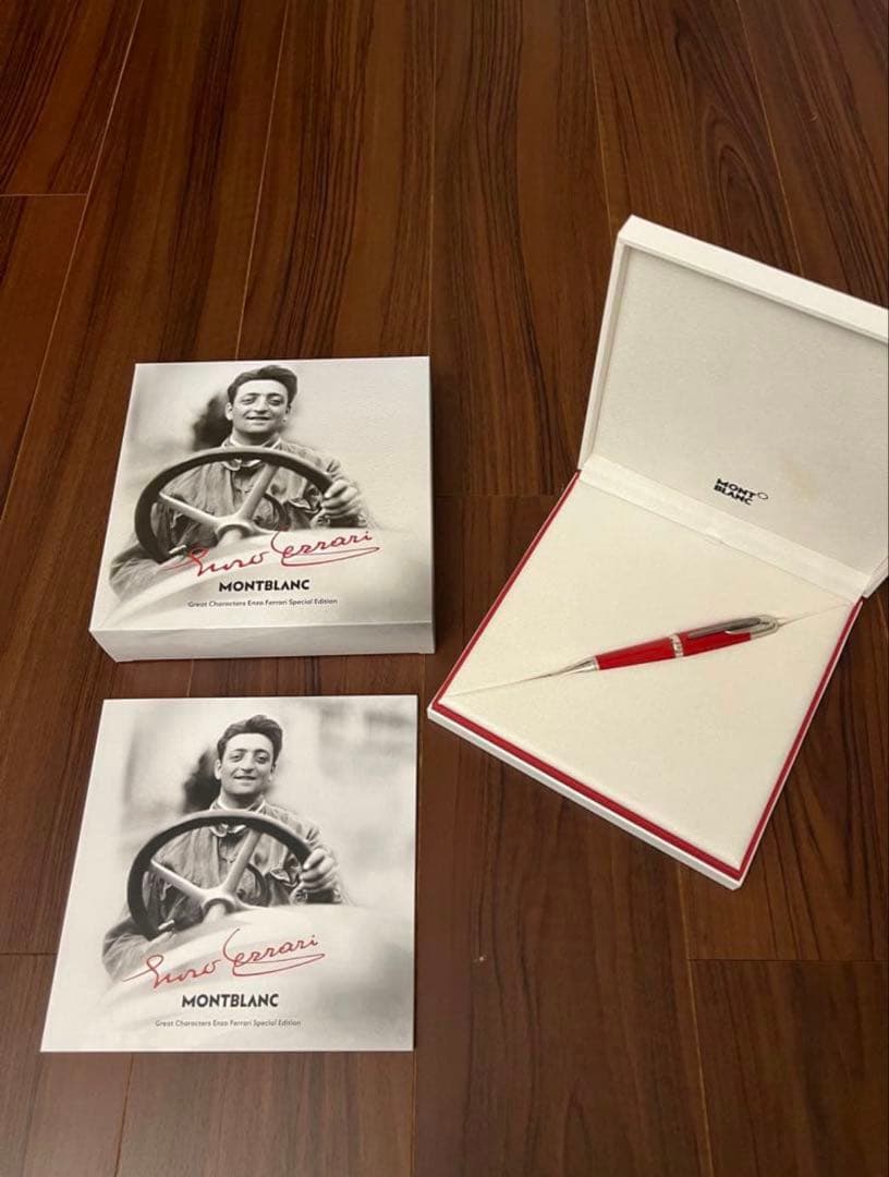 【新品未使用】モンブラン グレートキャラクターズエンツォ・フェラーリ ボールペン