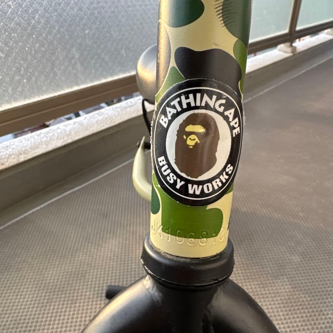 A BATHING APE✖︎ 4INGキックバイク 迷彩色