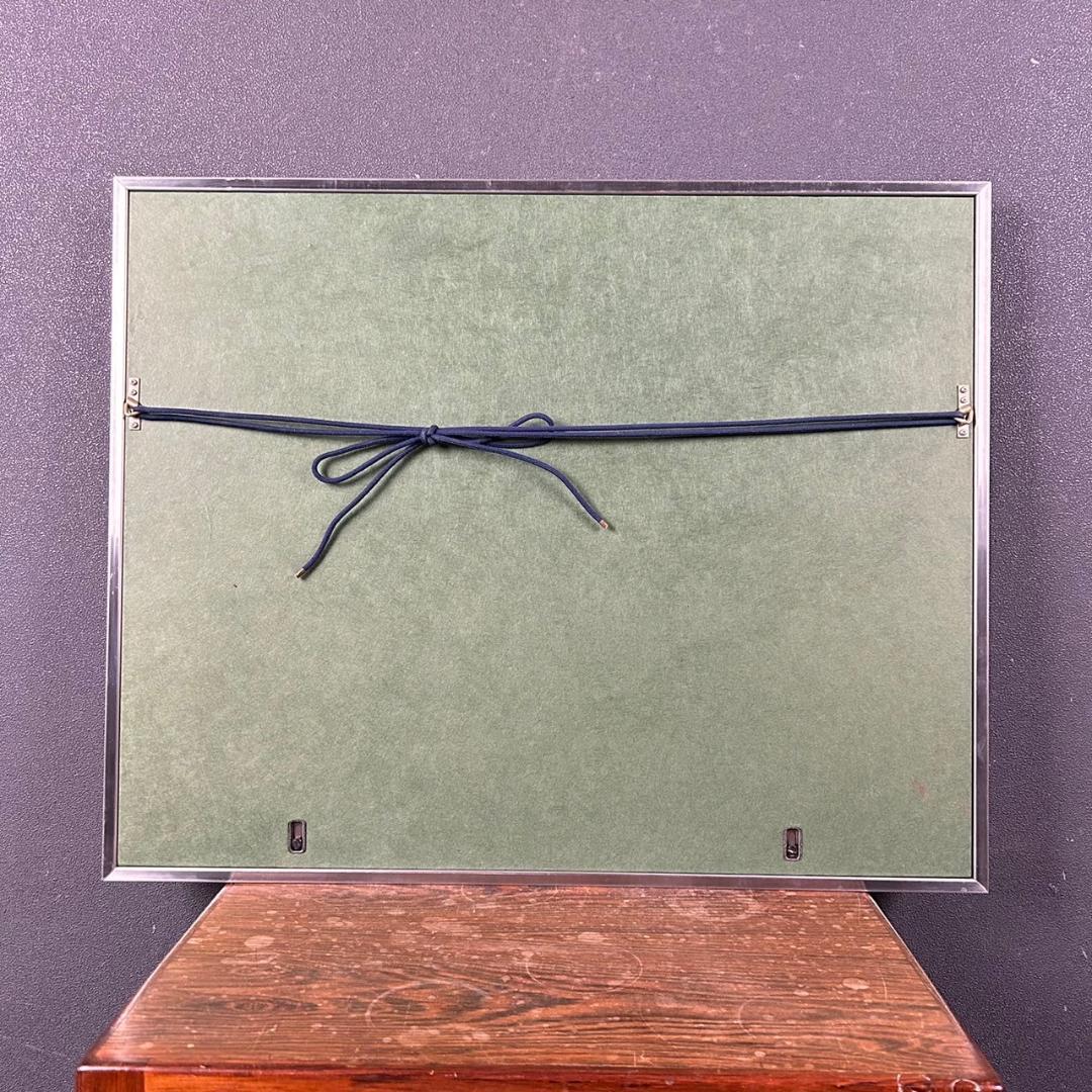 美品 平山郁夫「薬師寺東塔」岩絵具方式複製画 大塚工藝社 額縁