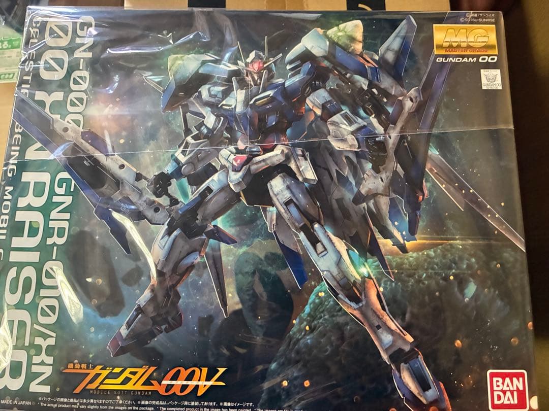 MG 1/100 ダブルオーザンライザー　箱裏汚れあり MG ダブルオーザンライザー
