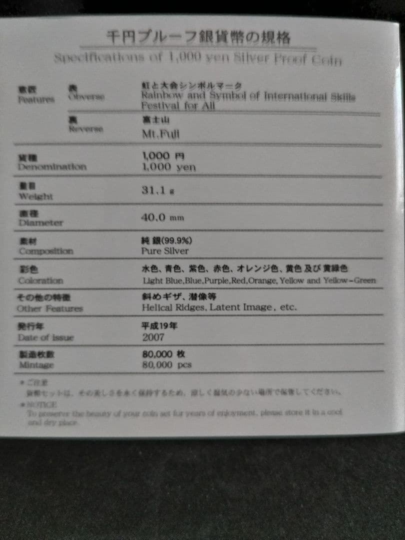 2007年 ユニバーサル技能五輪・2006年国際連合加盟50周年記念２種セット