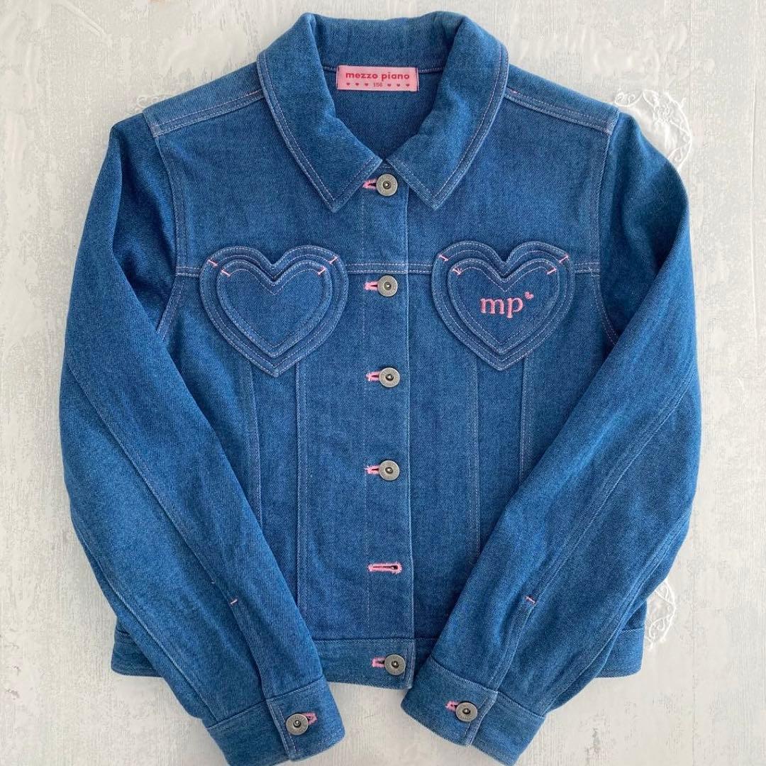 メゾピアノ デニムジャケット 150cm - メルカリ
