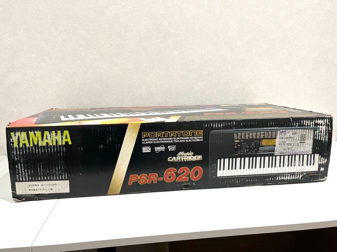 f038 未開封 YAMAHA 電子キーボード ポータトーン PSR-620 - メルカリ