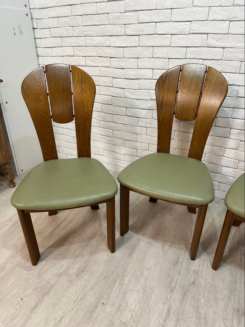 【東京都内23区配送無料】浜本工芸　定価35万ダイニングテーブル　＋チェア4脚