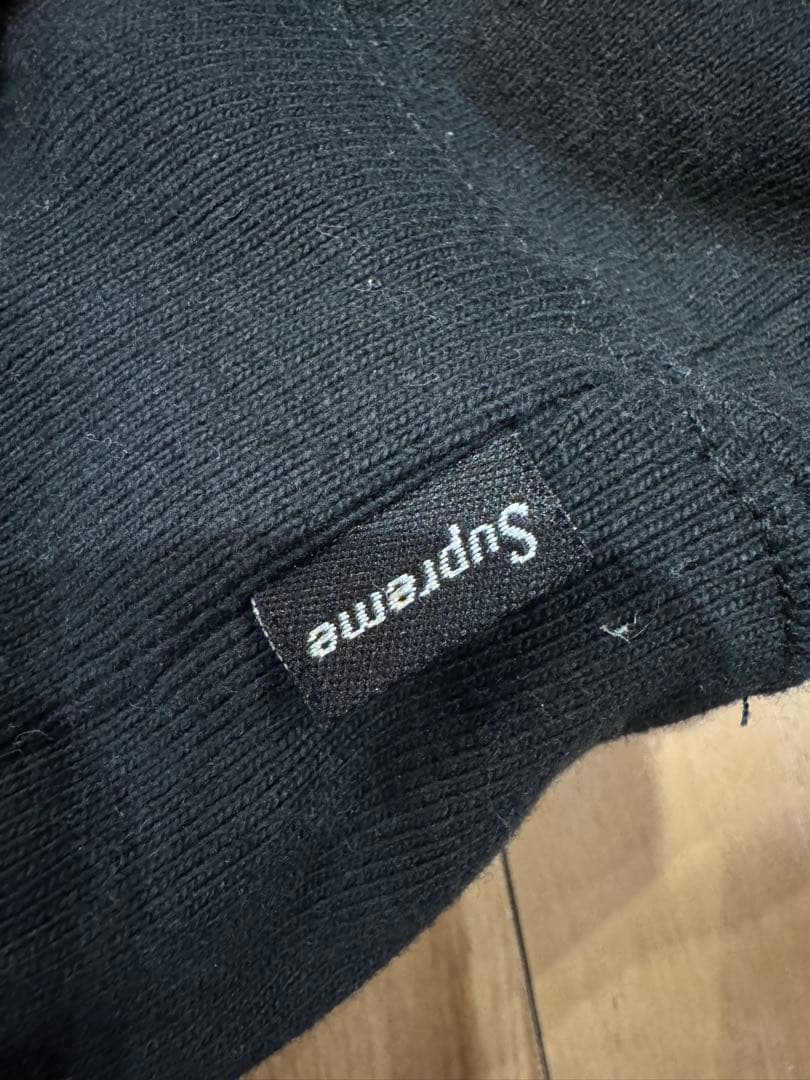 Supreme ブラック パーカー　ツノ　美品